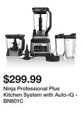 Wayfair Ninja Professional Plus Kitchen System with Auto-iQ - BN801C offer