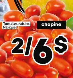Val-Mont Tomates raisins Mexique offer
