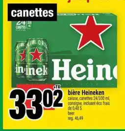 Super C BIÈRE HEINEKEN offer