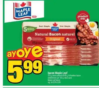 Super C BACON MAPLE LEAF offer