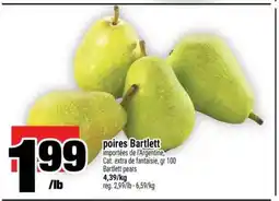 Super C POIRES BARTLETT offer