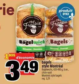 Super C BAGELS STYLE MONTRÉAL offer