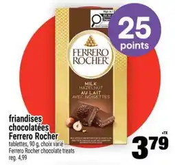Super C FRIANDISES CHOCOLATÉES FERRERO ROCHER offer