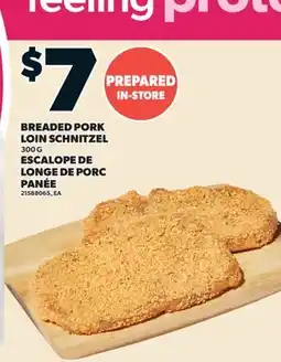 Valu-mart ESCALOPE DE LONGE DE PORC offer