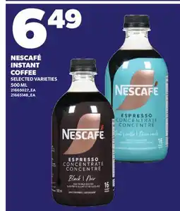 Valu-mart NESCAFÉ INSTANT COFFEE offer