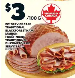 Valu-mart JAMBON FORÊT-NOIRE TRADITIONNEL DU COMPTOIR DE SERVICE PC offer