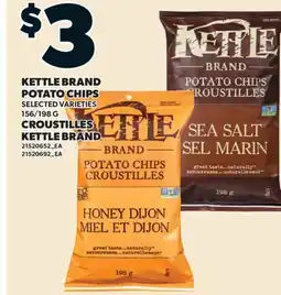 Valu-mart CROUSTILLES KETTLE BRAND offer
