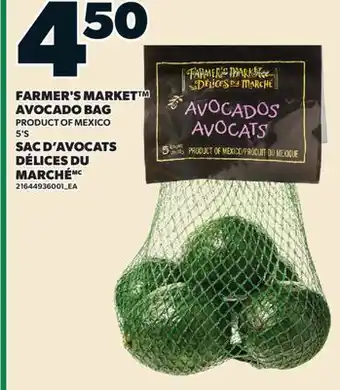 Valu-mart SAC D'AVOCATS DÉLICES DU MARCHÉ, 5'S offer