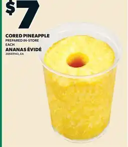 Valu-mart ANANAS ÉVIDÉ, EACH offer