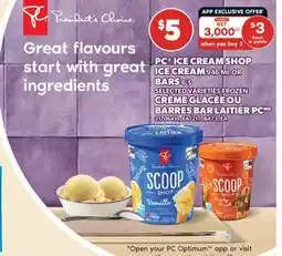 Valu-mart CRÈME GLACÉE 946 ML OU BARRES BAR LAITIER 6'S PC offer