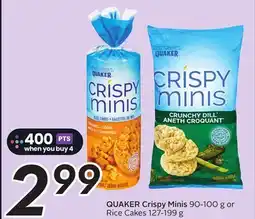 Sobeys QUAKER Crispy Minis offer