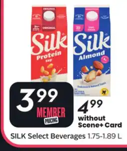 Sobeys SILK Select Beverages offer