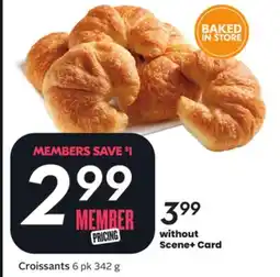 Sobeys Croissants offer