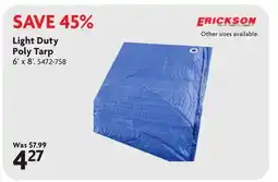 Home Hardware Light Duty Poly Tarp offer