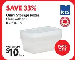 Home Hardware Omni Storage Boxes offer