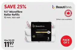 Home Hardware 9.5 Microfibre Roller Refills offer