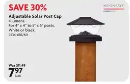 Home Hardware Adjustable Solar Post Cap offer