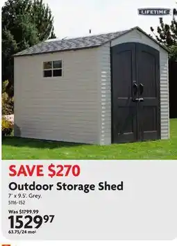 Home Hardware Outdoor Storage Shed offer