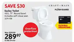 Home Hardware Easley Toilet offer