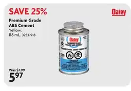 Home Hardware Premium Grade ABS Cement offer