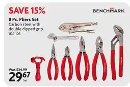 Home Hardware 8 Pc. Pliers Set offer