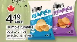 Fortinos HUMBLE RUMBLES POTATO CHIPS offer