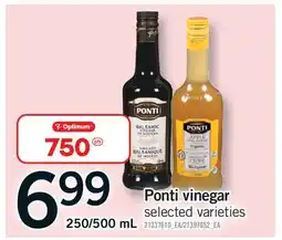 Fortinos PONTI VINEGAR, 250/500 mL offer