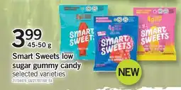 Fortinos SMART SWEETS LOW SUGAR GUMMY CANDY offer