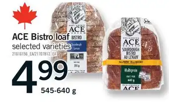 Fortinos ACE BISTRO LOAF offer