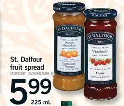 Fortinos ST. DALFOUR FRUIT SPREAD offer