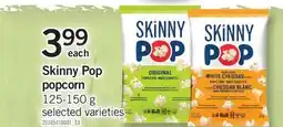 Fortinos SKINNY POP POPCORN offer