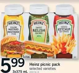 Fortinos HEINZ PICNIC PACK offer