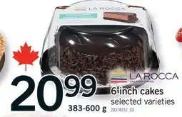 Fortinos 6 INCH CAKES offer