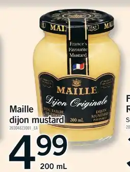 Fortinos MAILLE DIJON MUSTARD offer