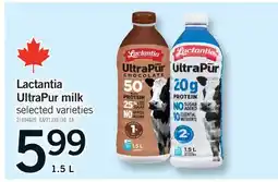 Fortinos LACTANTIA ULTRAPUR MILK offer