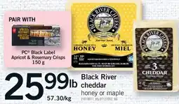 Fortinos BLACK RIVER CHEDDAR offer