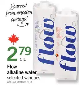Fortinos FLOW ALKALINE WATER offer
