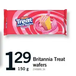 Fortinos BRITANNIA TREAT WAFERS offer