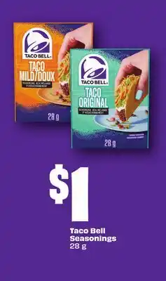 FreshCo Taco Bell Seasonings offer