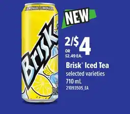 Loblaws BRISK ICED TEA offer