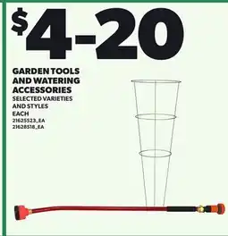 Loblaws GARDEN TOOLS AND WATERING ACCESSORIES offer