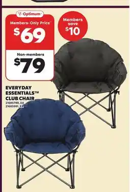Loblaws EVERYDAY ESSENTIALS CLUB CHAIR offer