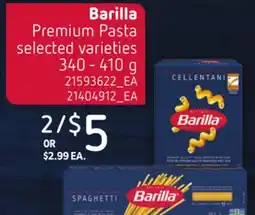 Loblaws BARILLA PREMIUM PASTA offer