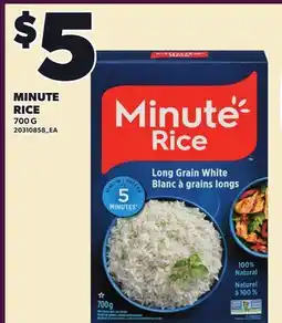 Loblaws MINUTE RICE offer