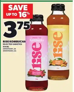 Loblaws RISE KOMBUCHA offer