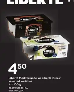Loblaws LIBERTÉ MÉDITERRANÉE OR LIBERTÉ GREEK offer