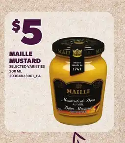 Loblaws MAILLE MUSTARD offer
