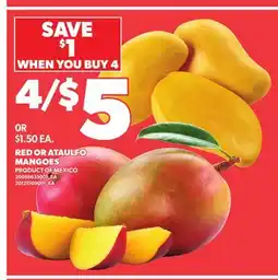 Loblaws RED OR ATAULFO MANGOES offer