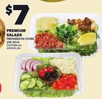 Loblaws PREMIUM SALADS offer