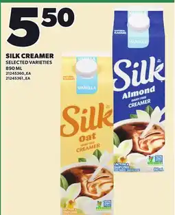 Loblaws SILK CREAMER offer
